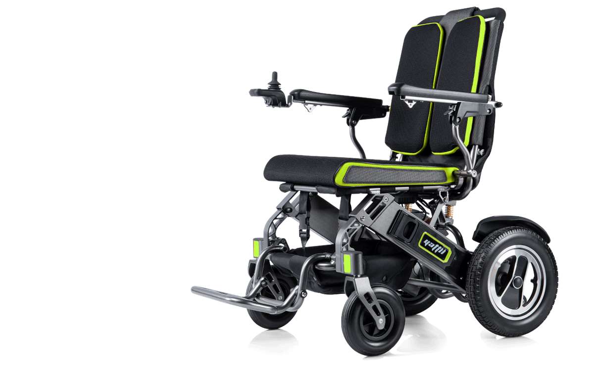 YATTLL YE200 Travel Portable Electric Power Wheelchair Gif Display