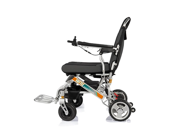 ultra lightweight and compact folding power wheelchair camel lite ye246 1