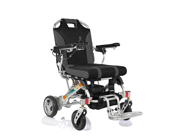ultra lightweight and compact folding power wheelchair camel lite ye246 3