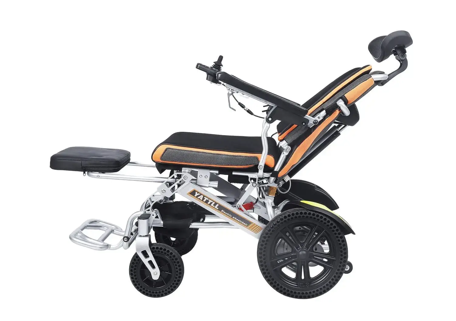 folding reclining electric wheelchair - model ye100r
