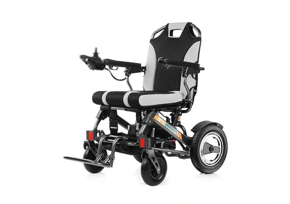 Portable Power Wheelchair With Brushed Motor - Camel Hope YE246