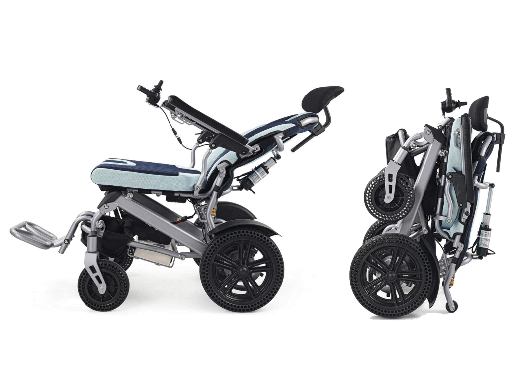 Electric Wheelchair Reclining And Lifting Adjust By Controller – YE245CR